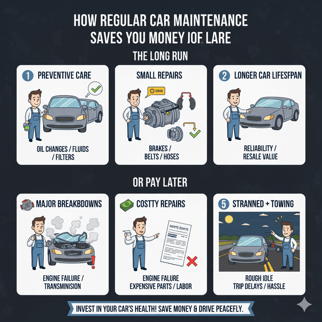 How Regular Car Maintenance Saves You Money in the Long Run