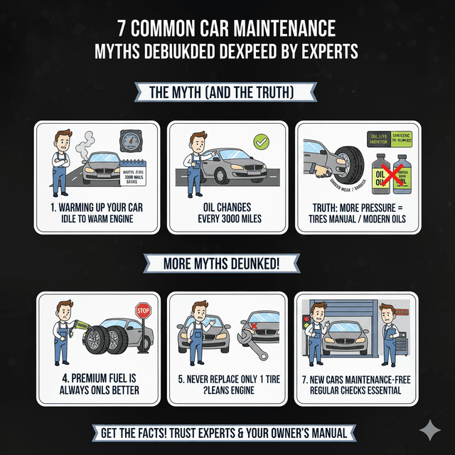 7 Common Car Maintenance Myths Debunked by Experts