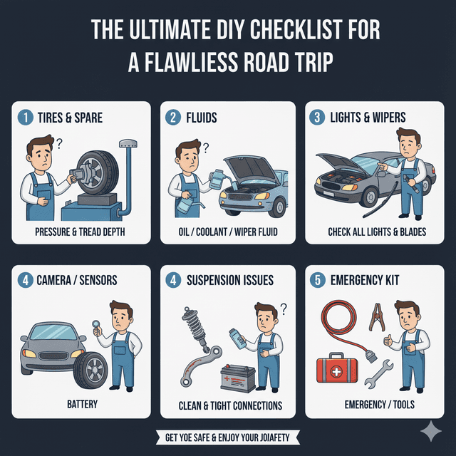 The Ultimate DIY Checklist for a Flawless Road Trip