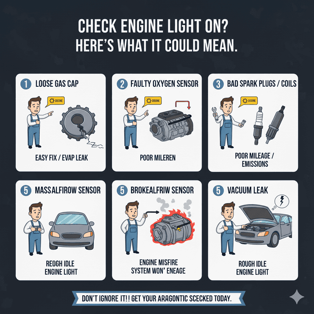 Check Engine Light On? Don't Panic. Here's What It Could Mean.