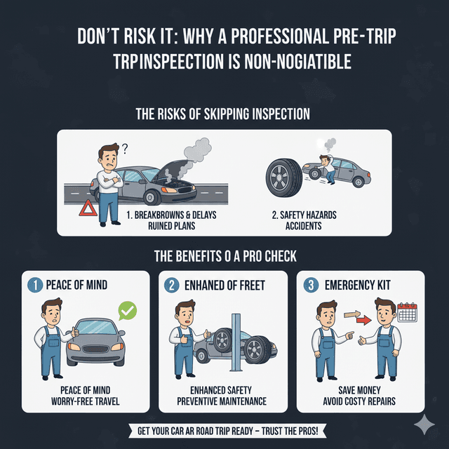 Don't Risk It: Why a Professional Pre-Trip Inspection is Non-Negotiable